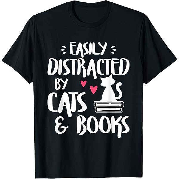 Black Cat Torn Cloth Gifts: Cat Lover T-Shirt : Amazon.co.uk